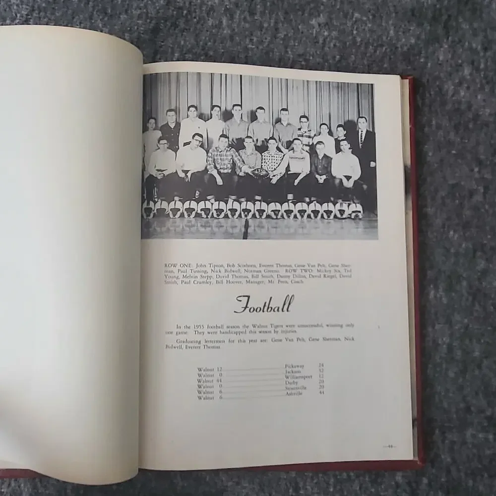 1956 the Kernel year book some damage all pictures all there
